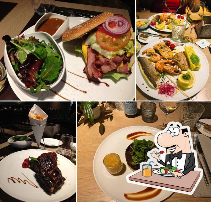 Burger, plateau de fruits de mer et grillades Am Besch
