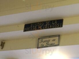 Plat du jour au Bistrot de la Presse