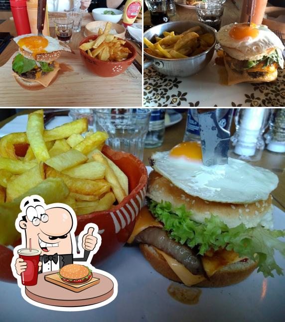 Burgers maison a la Brasserie Pic Pic
