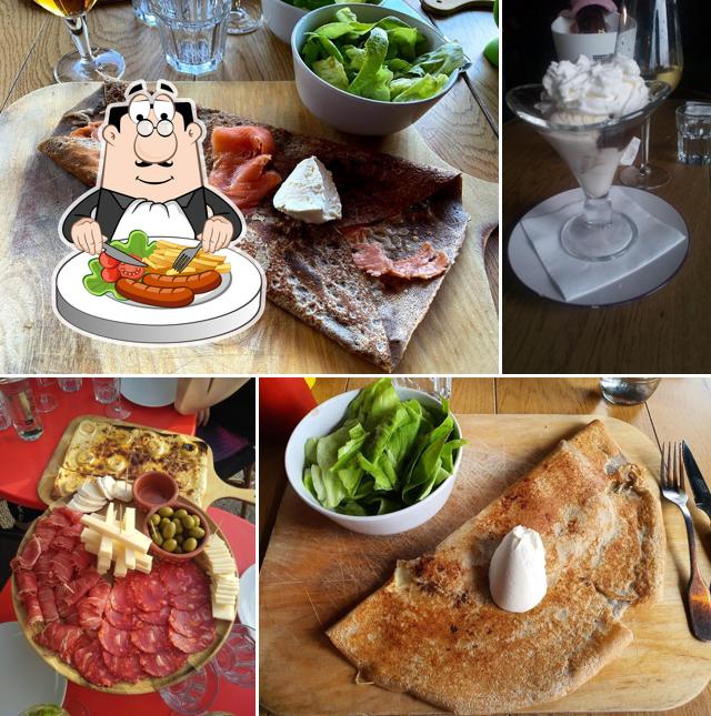 Galettes et charcuterie a la Brasserie Pic Pic