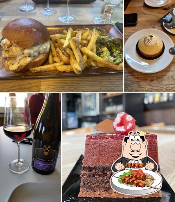 Burgers, desserts et vin au Café Bel Air