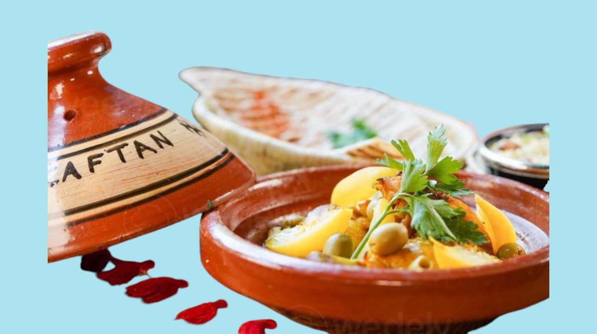 Tagine de poulet aux citrons confits, Caftan